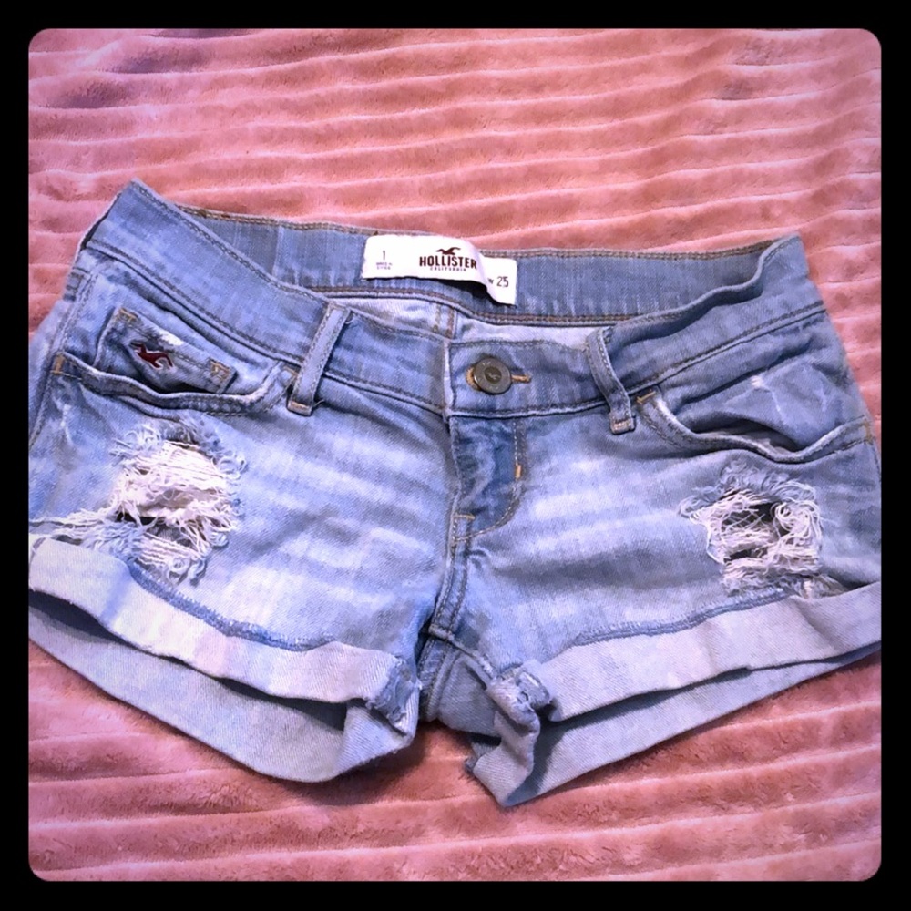 Hollister Jean Shorts Size 1 Waist 25